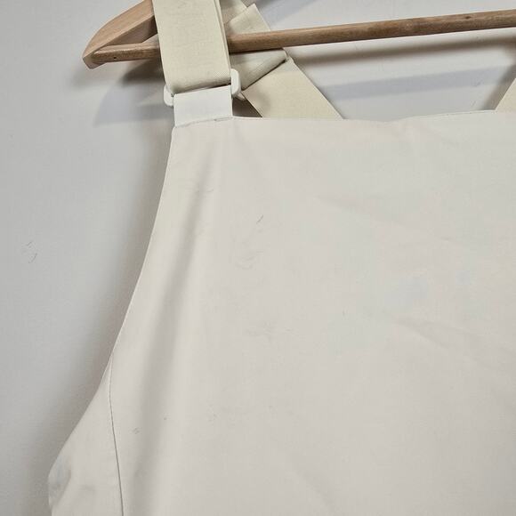 Halfdays Carson Bib Size L Snow Ski Pants Oat Milk Snowboard - Picture 5 of 12